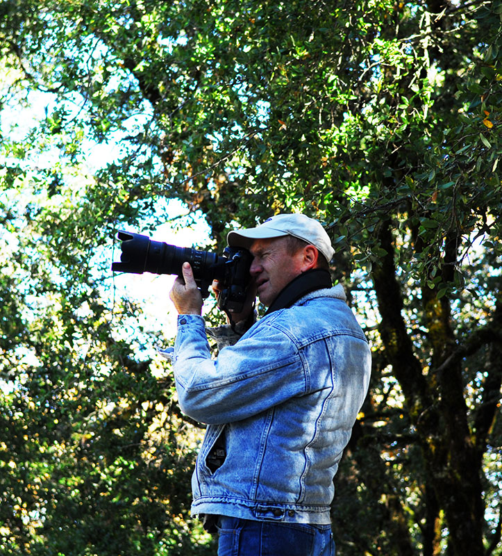 I'm Filming out in Nature